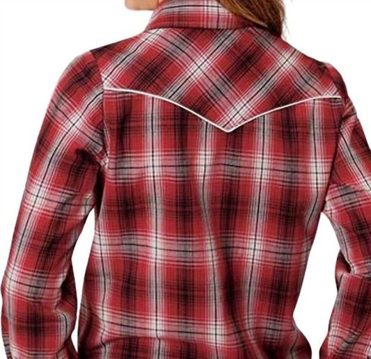 Roper - Girl's Retro Piped Western Snap Shirt