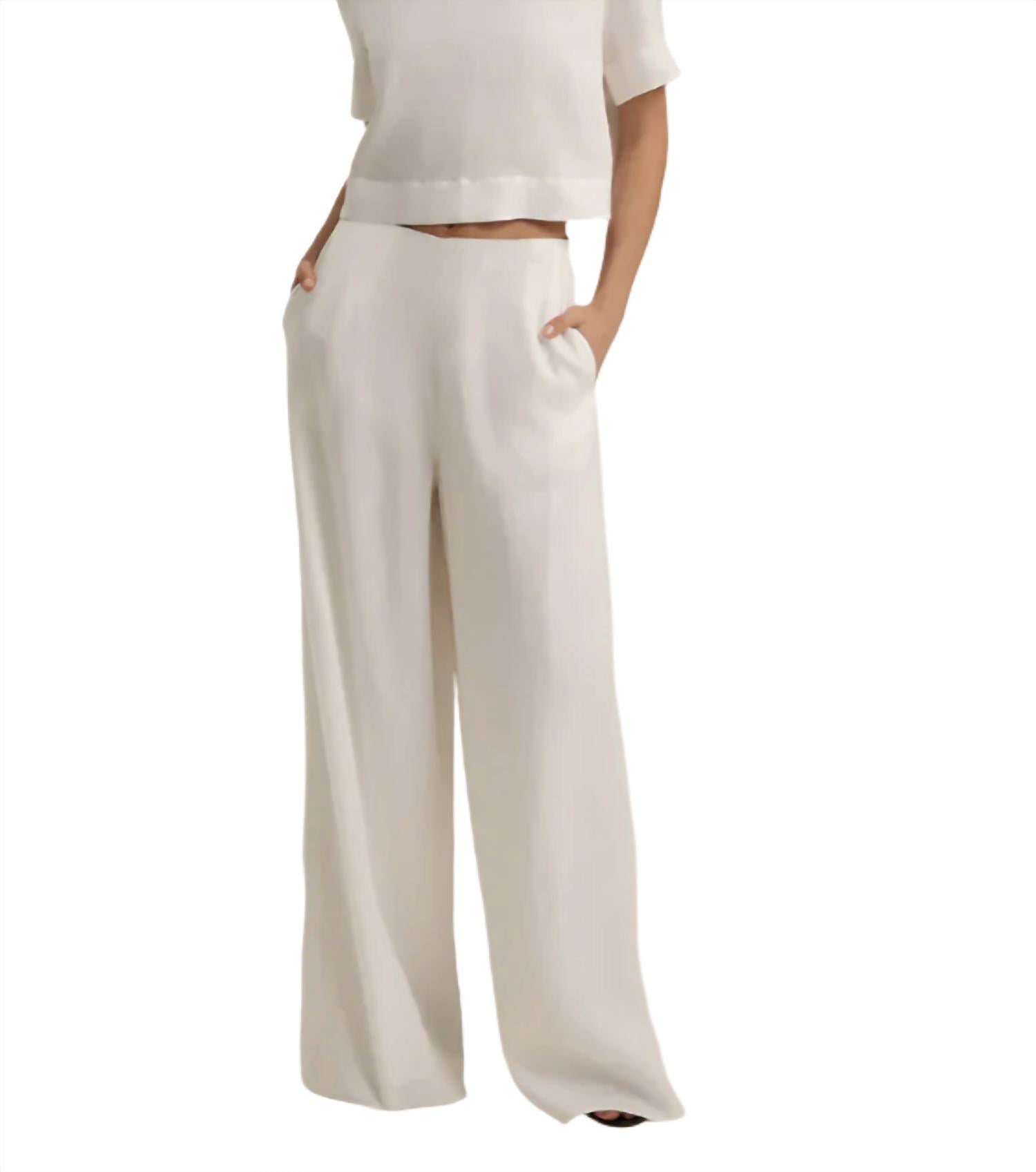 Favorite Daughter - Wide Leg Linen Pants