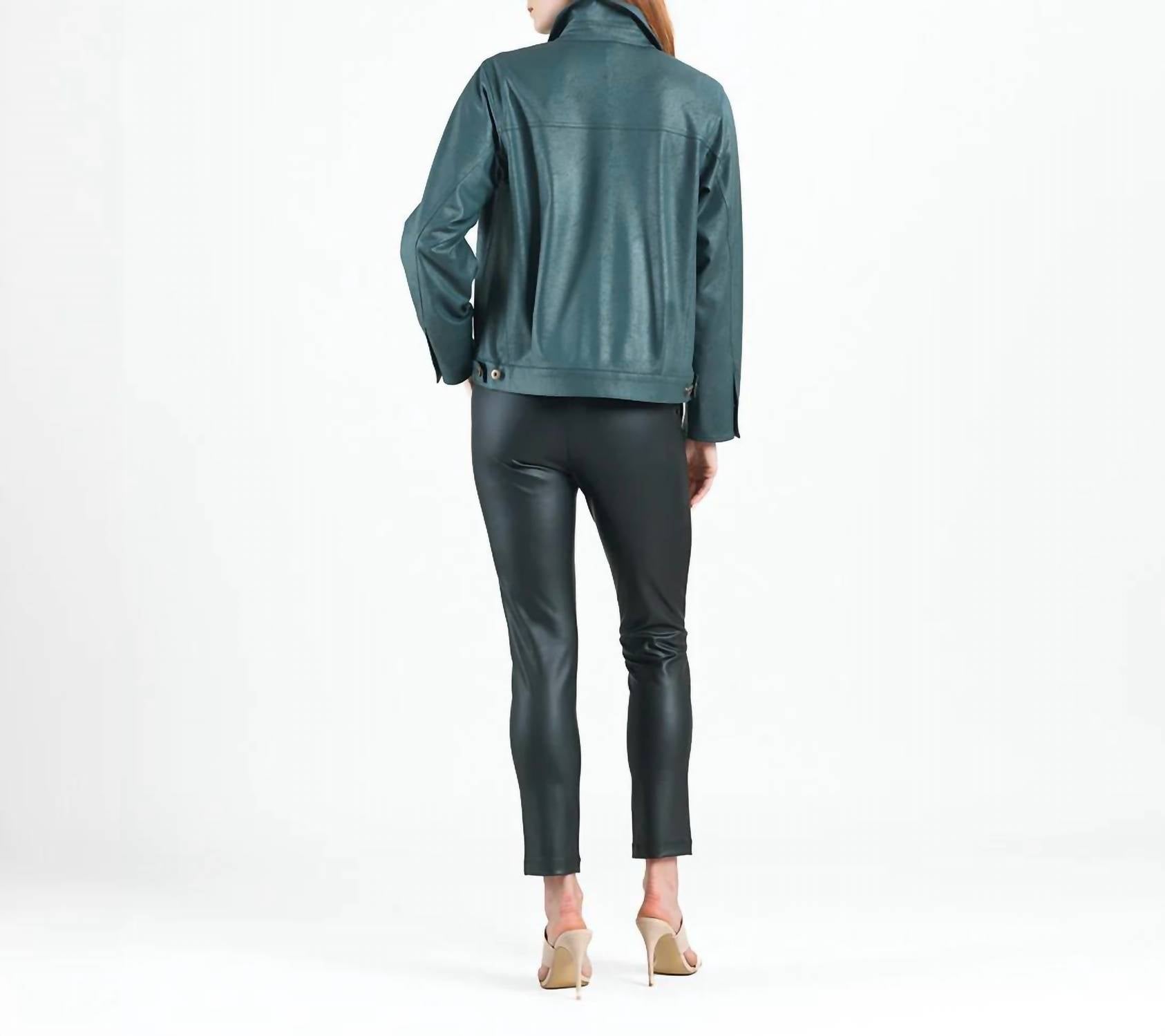 Clara Sunwoo - Liquid Leather Jacket
