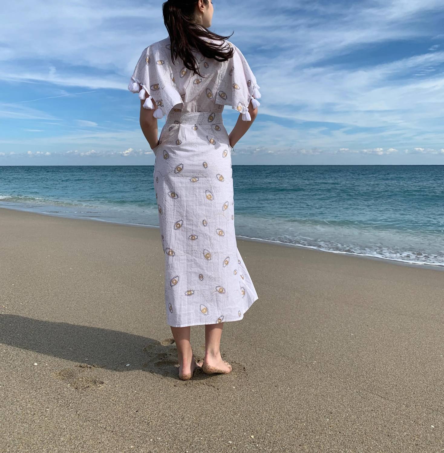 Pick Happy - Women's Half Sleeve Kimono