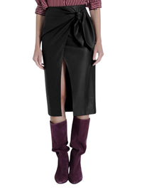Karina Grimaldi - Sybill Vegan Leather Skirt