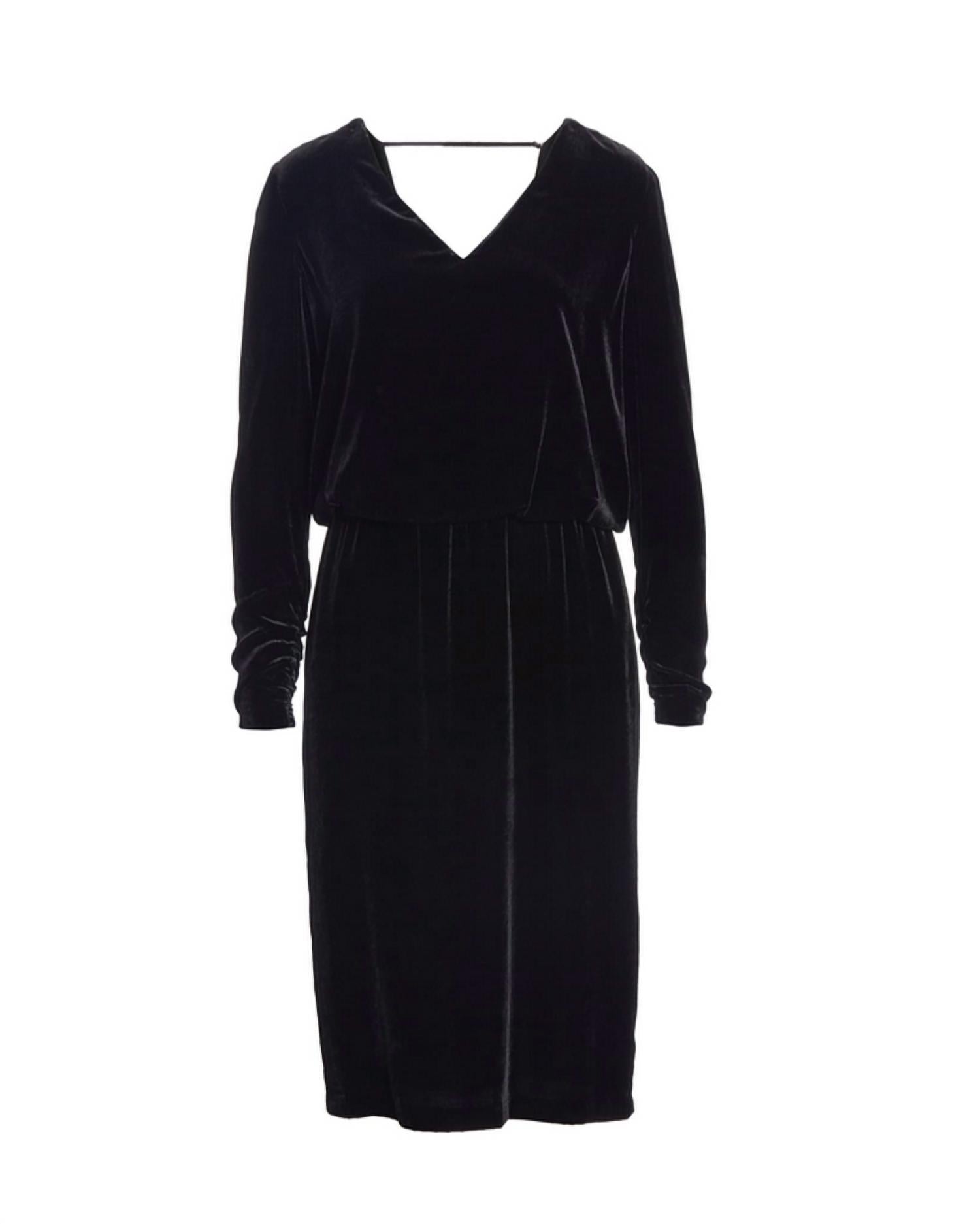 Lafayette 148 - JOSEPHINA VELVET DRESS