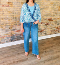 Charlie B - Ruth Crossover Blouse