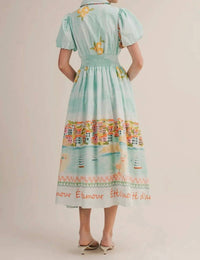 &Merci - Summer Of Love French Midi Dress