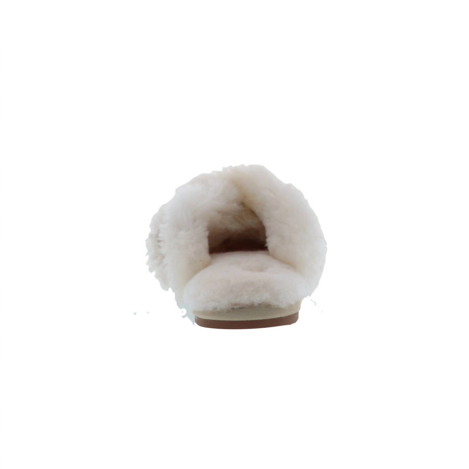 Lamo Women's Eden Sheepskin Slide Slipper in cream - women's shoe - view 5