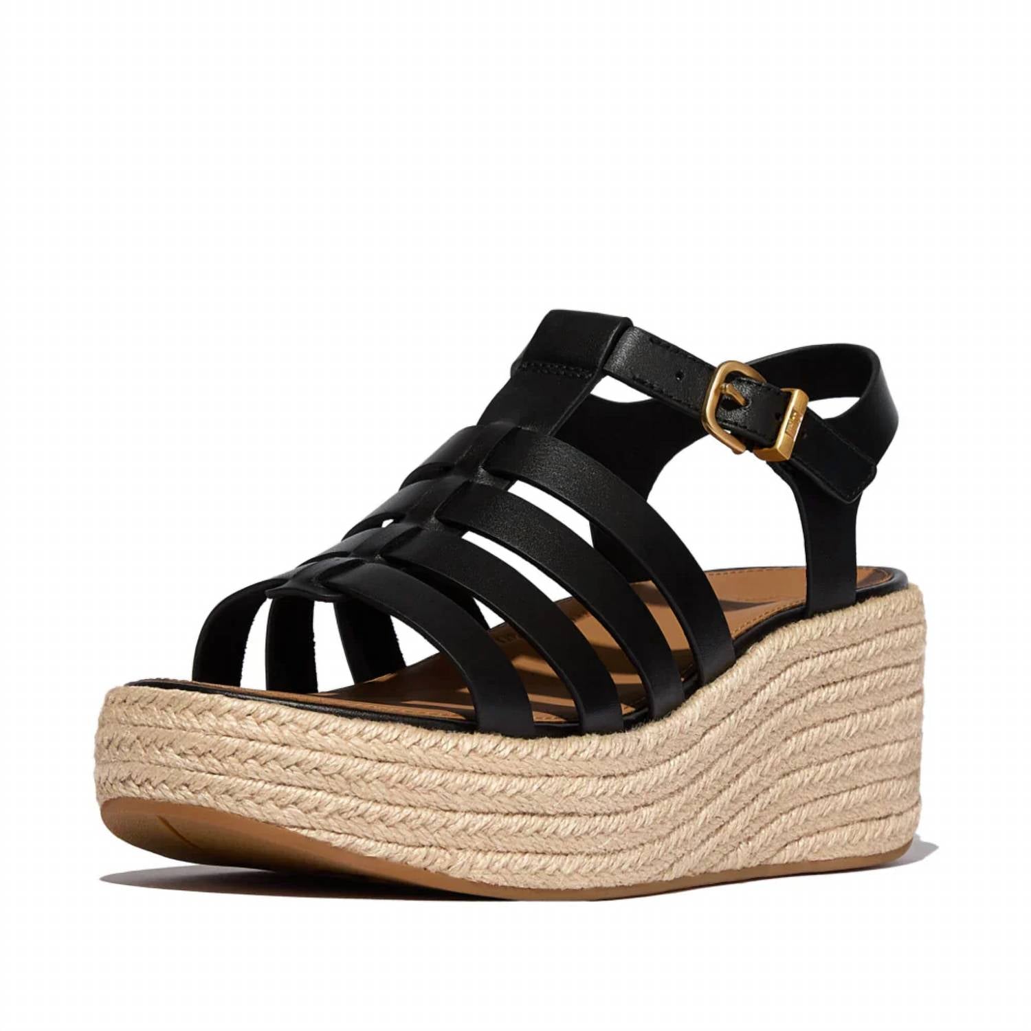 Fitflop - Women's Platforms Espadrille Fisherman Wedge Sandals