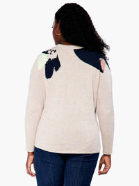 Nic + Zoe - Dusk Side Tie Sweater - Plus