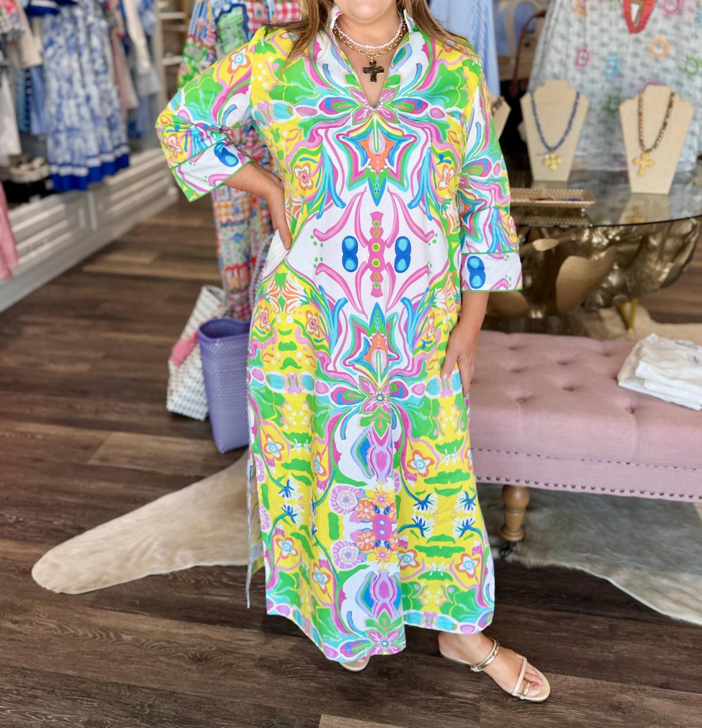 House Of Mbr - Bardot Bouvier Midi Dress