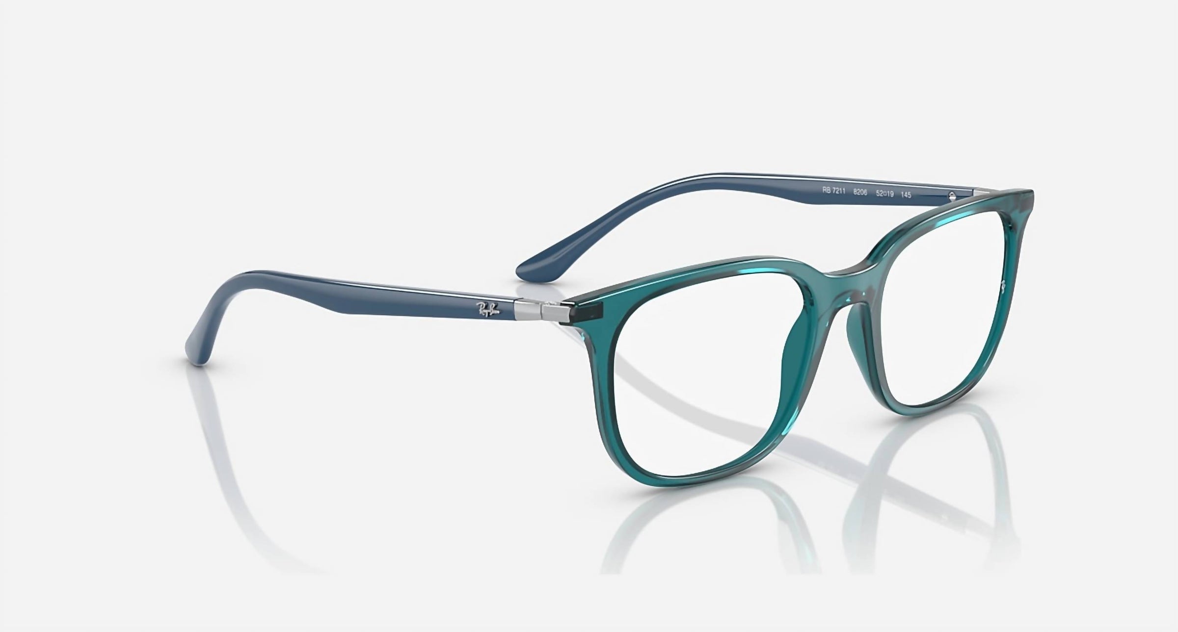 Ray Ban - Women's Rb7211 8206 Transparent Eyeglass Frames