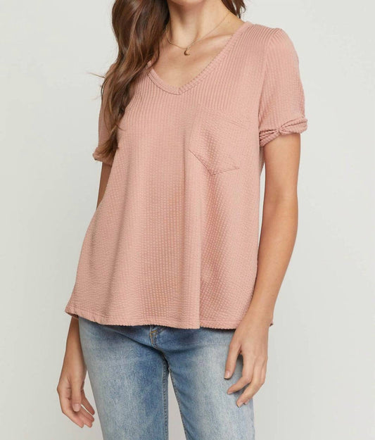 Entro - Textured Pocket Top
