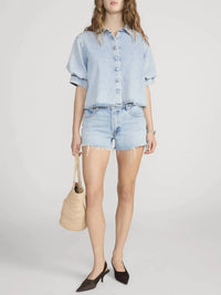 Frame - Billow Sleeve Denim Shirt
