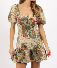 Lalavon - Crawford Print Mini Dress
