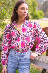 Bell By Alicia Bell - Button-up Long Sleeve Blouse