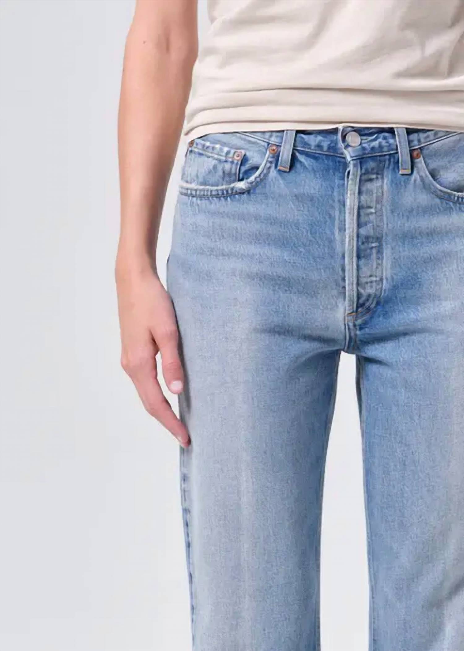 Agolde - Lana Relaxed Straight Leg Jeans