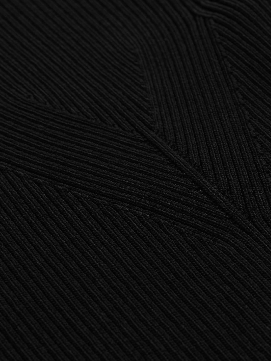 Reiss - Sandy Mclaren F1 Team Cut-out Knit Crop Top