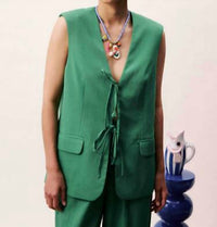 Frnch - Atins Sleeveless Blazer Vest