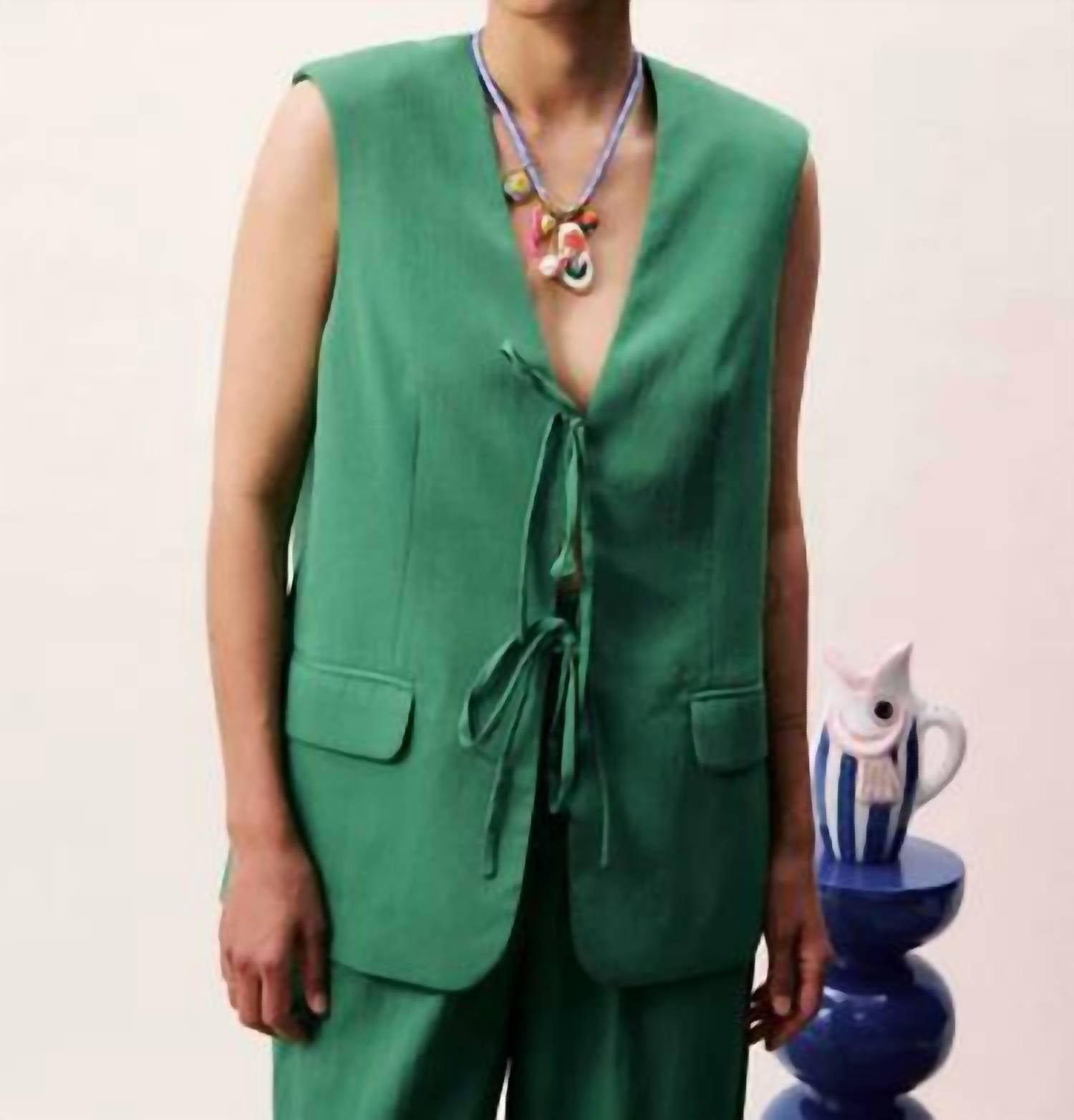 Frnch - Atins Sleeveless Blazer Vest