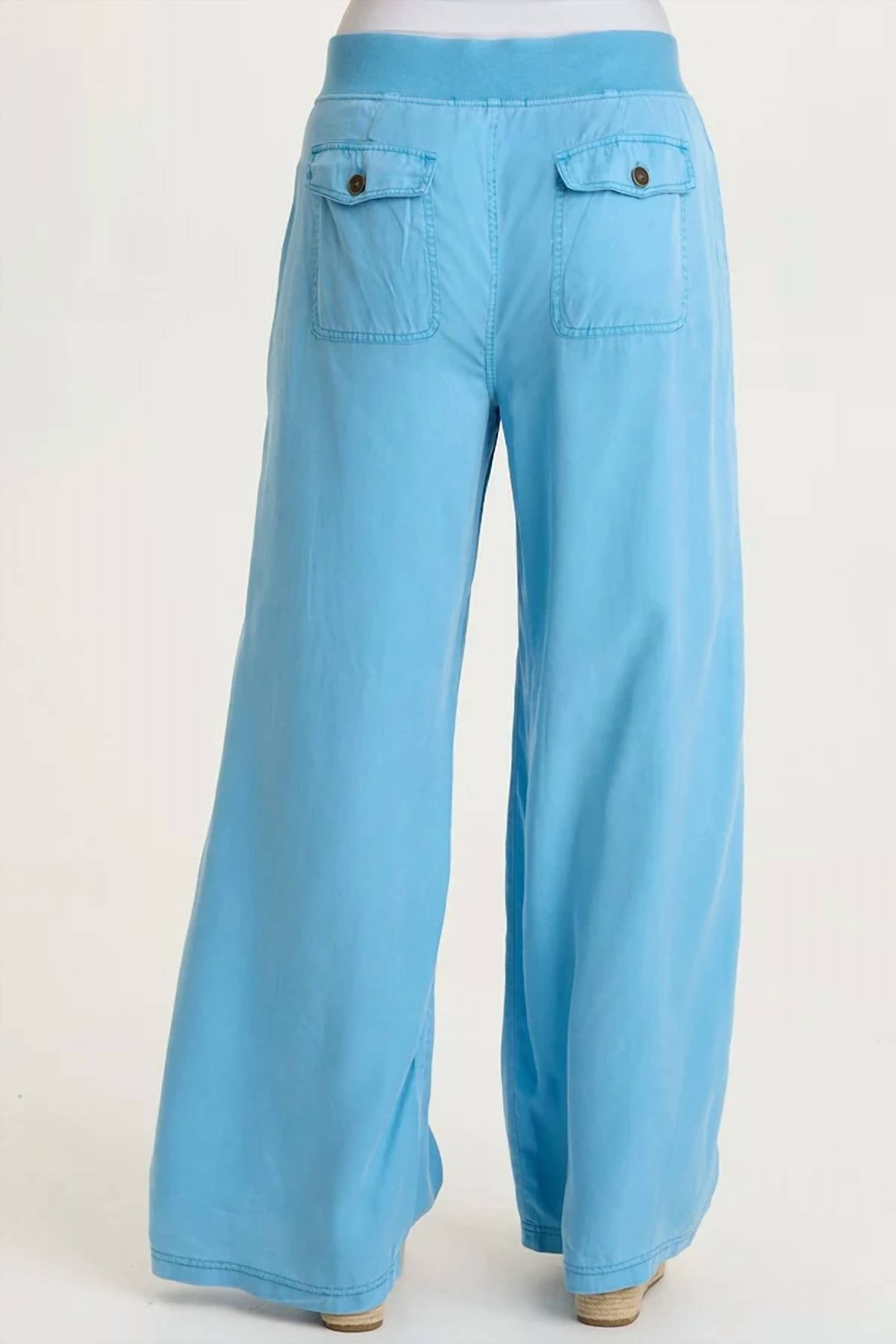 Xcvi - Embroidered Dacia Twill Pleated Wide Pants