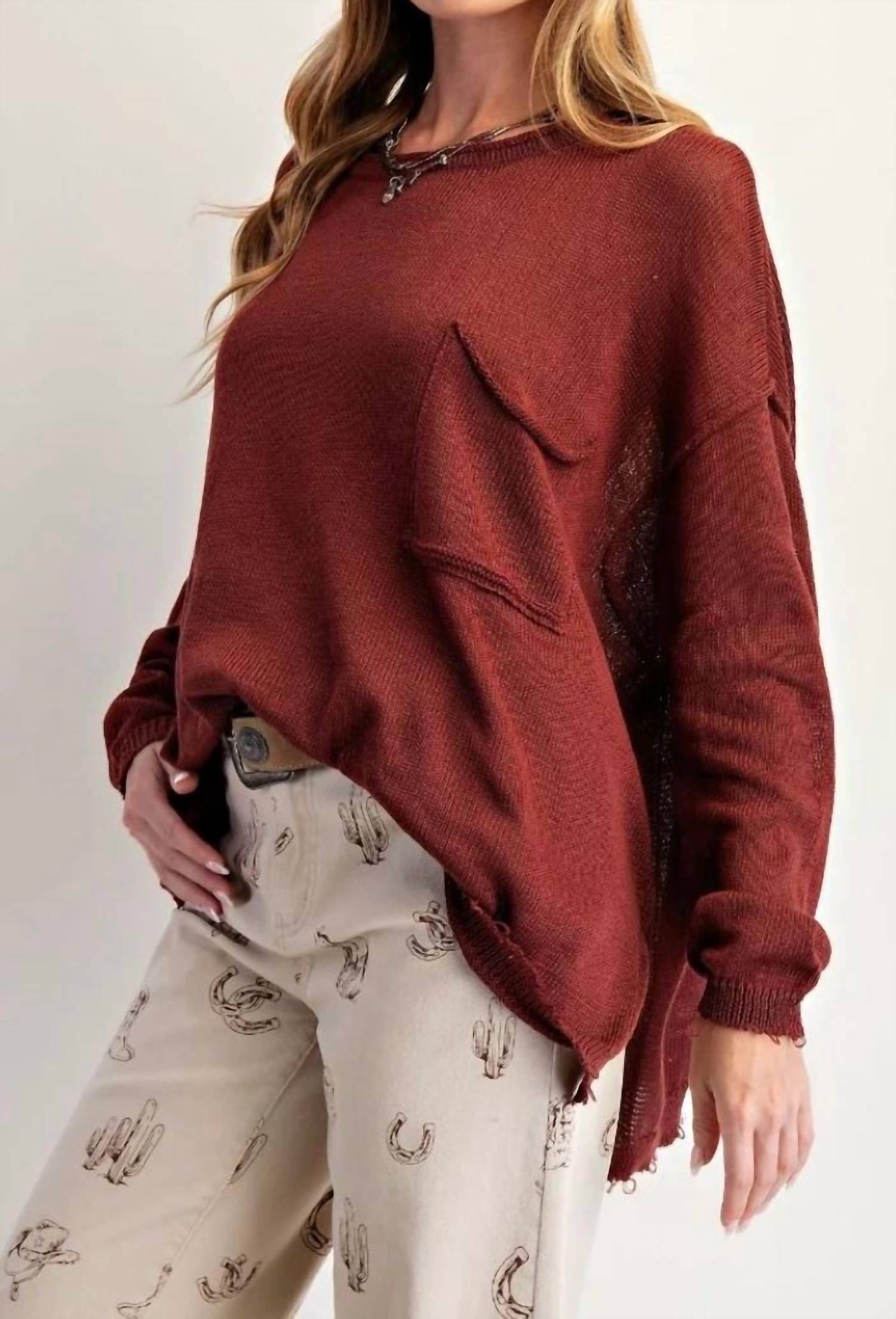 Easel - Knitted Sweater
