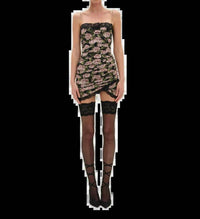For Love & Lemons - Fallen Rose Mini Dress