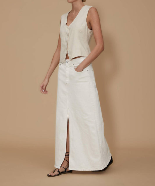 Le Jean - Denim Maxi Skirt