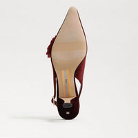 Sam Edelman - Women's Bianka Pointed Toe Slingback Kitten Heeled Pump