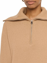 Jonathan Simkhai - Landry Cashmere Zip-front Sweater