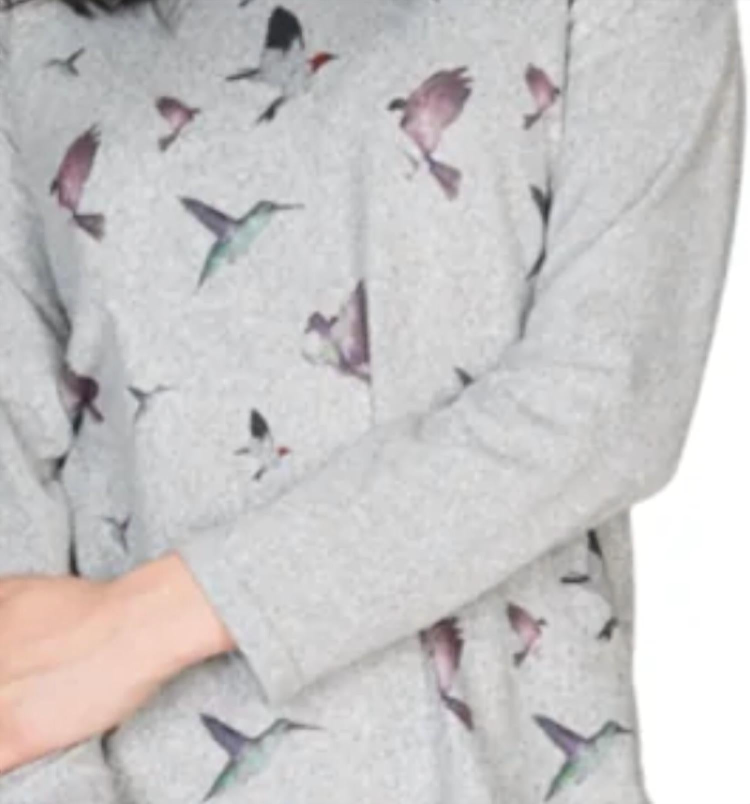 Papillon - Bird Print Sweater