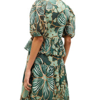 Marie Oliver Estella Top in primavera - women's long sleeve top - detail view