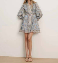 Veronica Beard - Kumar Belted Mini Dress