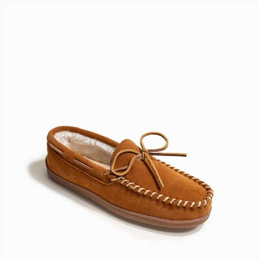 Minnetonka - Men's Pile Lined Hardsole Moccasins