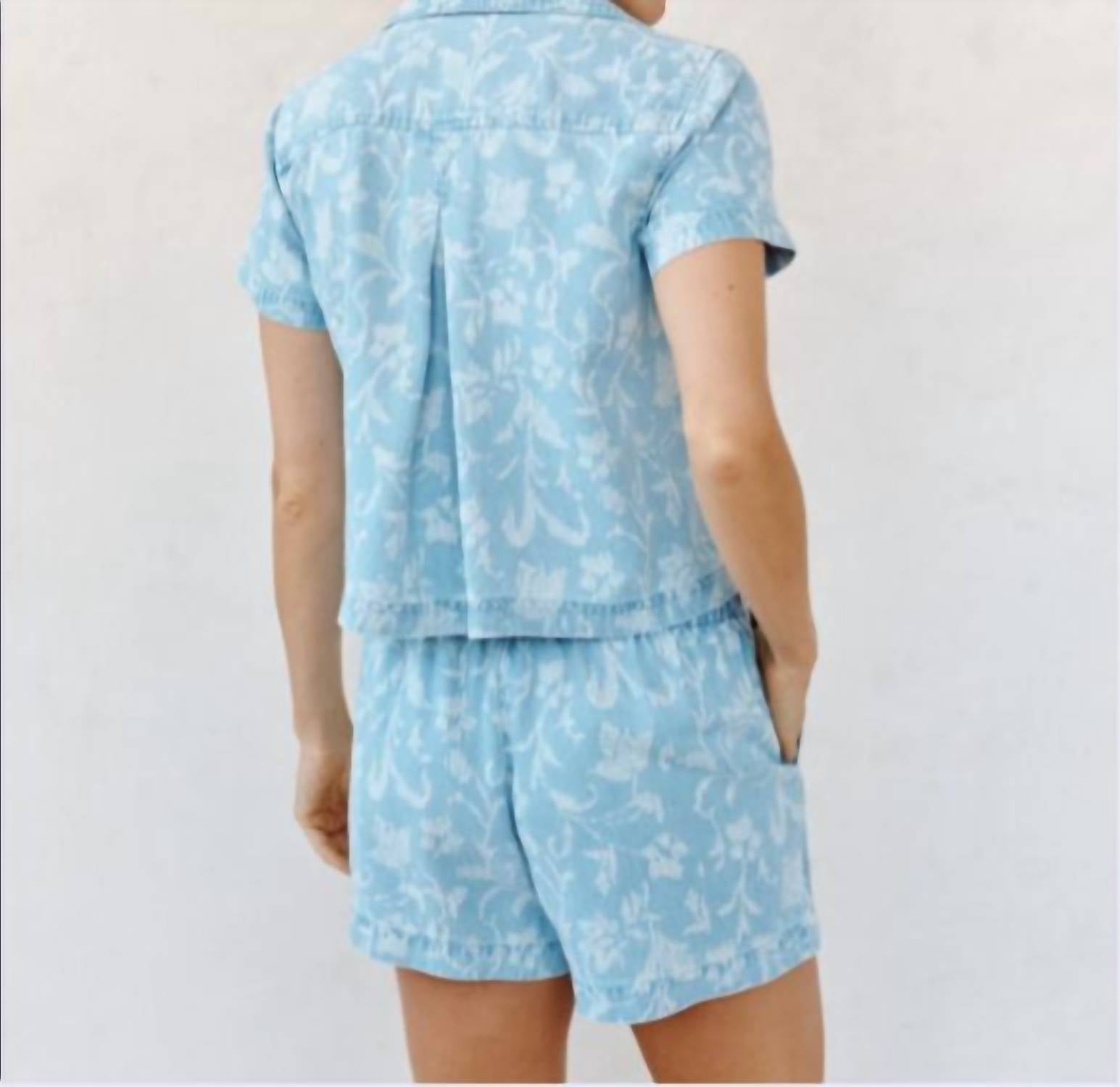 Bella Dahl - Short Sleeve Pocket Button Down Shirt