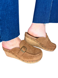 Corkys Footwear - Women's Chunky Just Precious Suede Mules