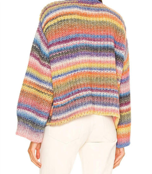 Something Navy - Ombre Henley Sweater