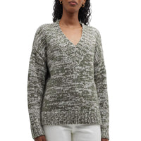 Naadam - Marled Lofty Oversized V Neck Sweater