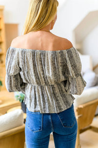 Andree By Unit - Don't Tempt Me Embroidered Blouse