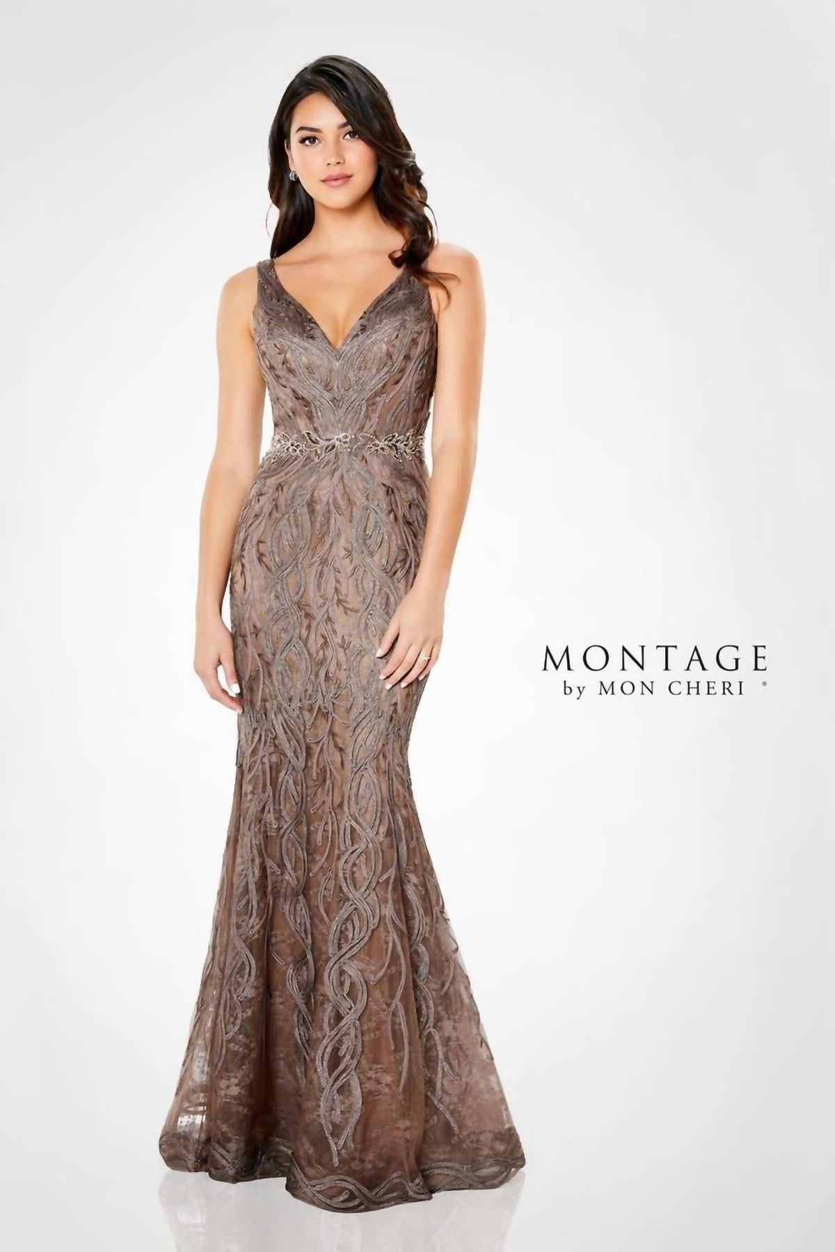 Montage By Mon Cheri - Trumpet Gown