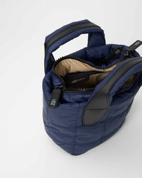 VEE Collective Women's Porter Tote Mini Bag in deep sea - women's bag - detail view