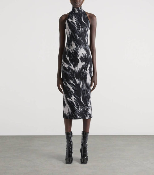 Givenchy - Sleeveless High Neck Dress