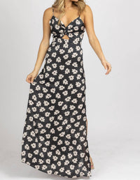 Dee Elly - Floral Twist Maxi Dress