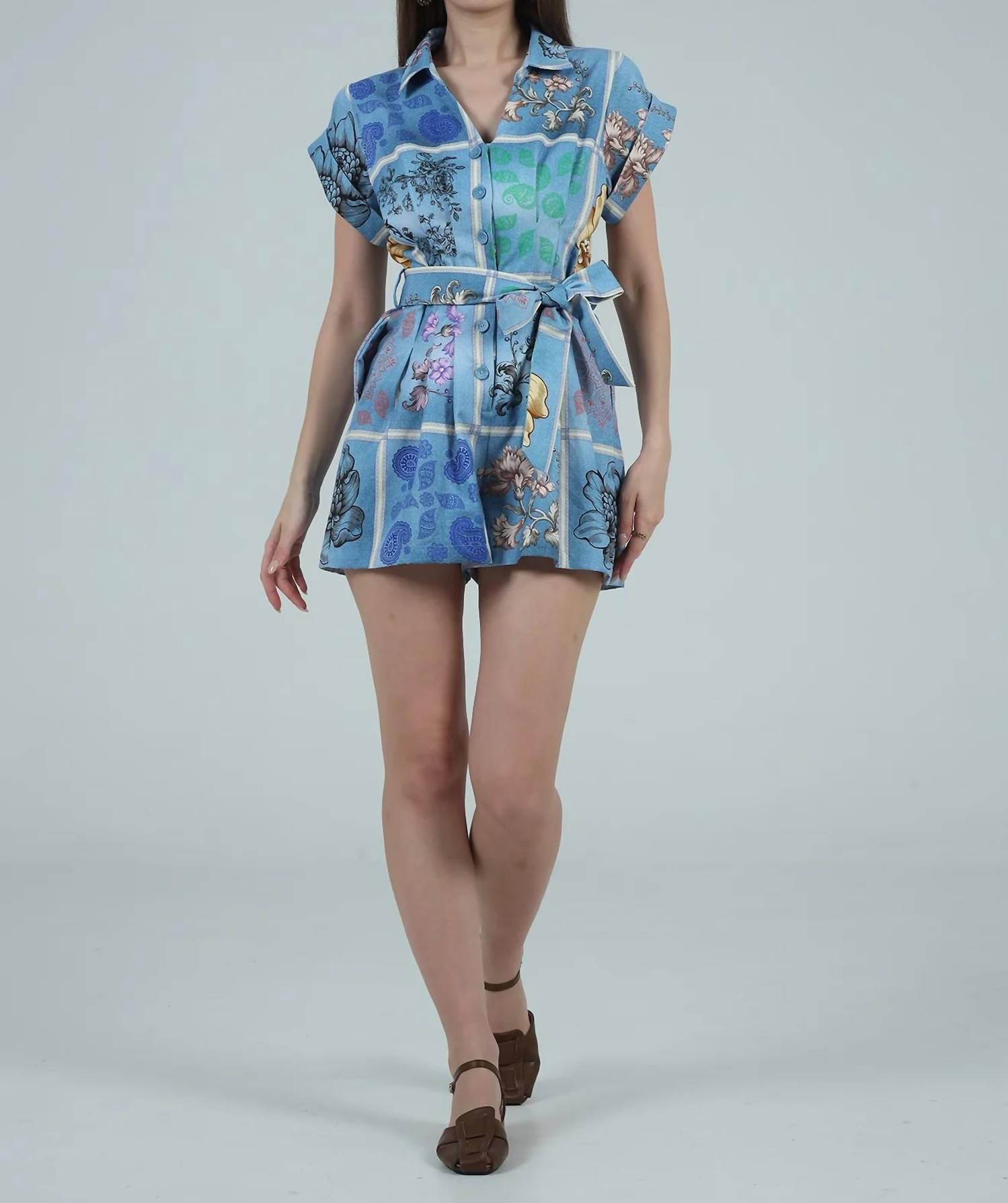Aylaya - ABIGAIL PRINTED ROMPER