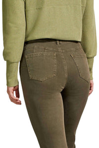 Tribal - Sophia Curvy Micro Flare Crop Jeans