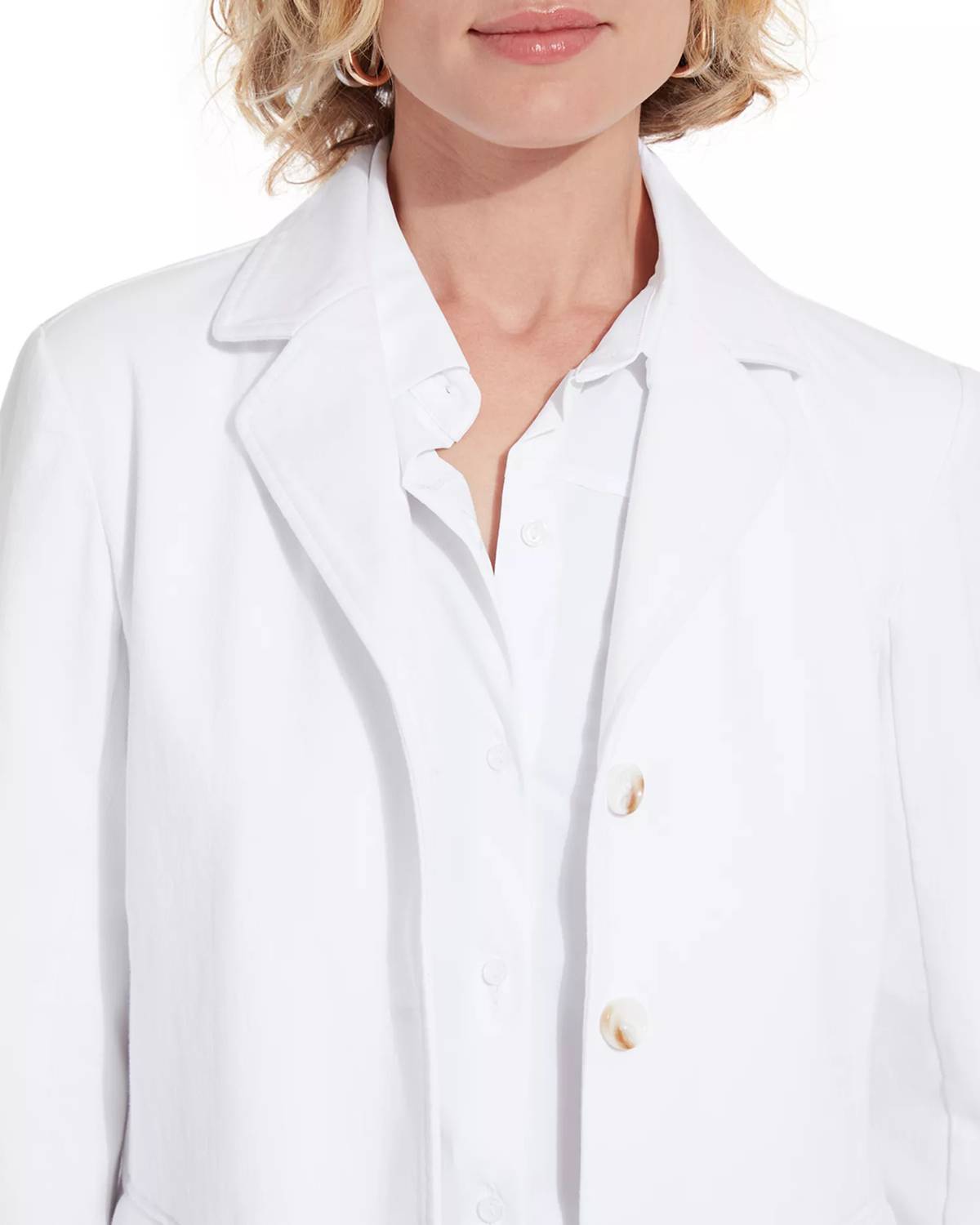 Lysse - Della Denim Cropped Blazer