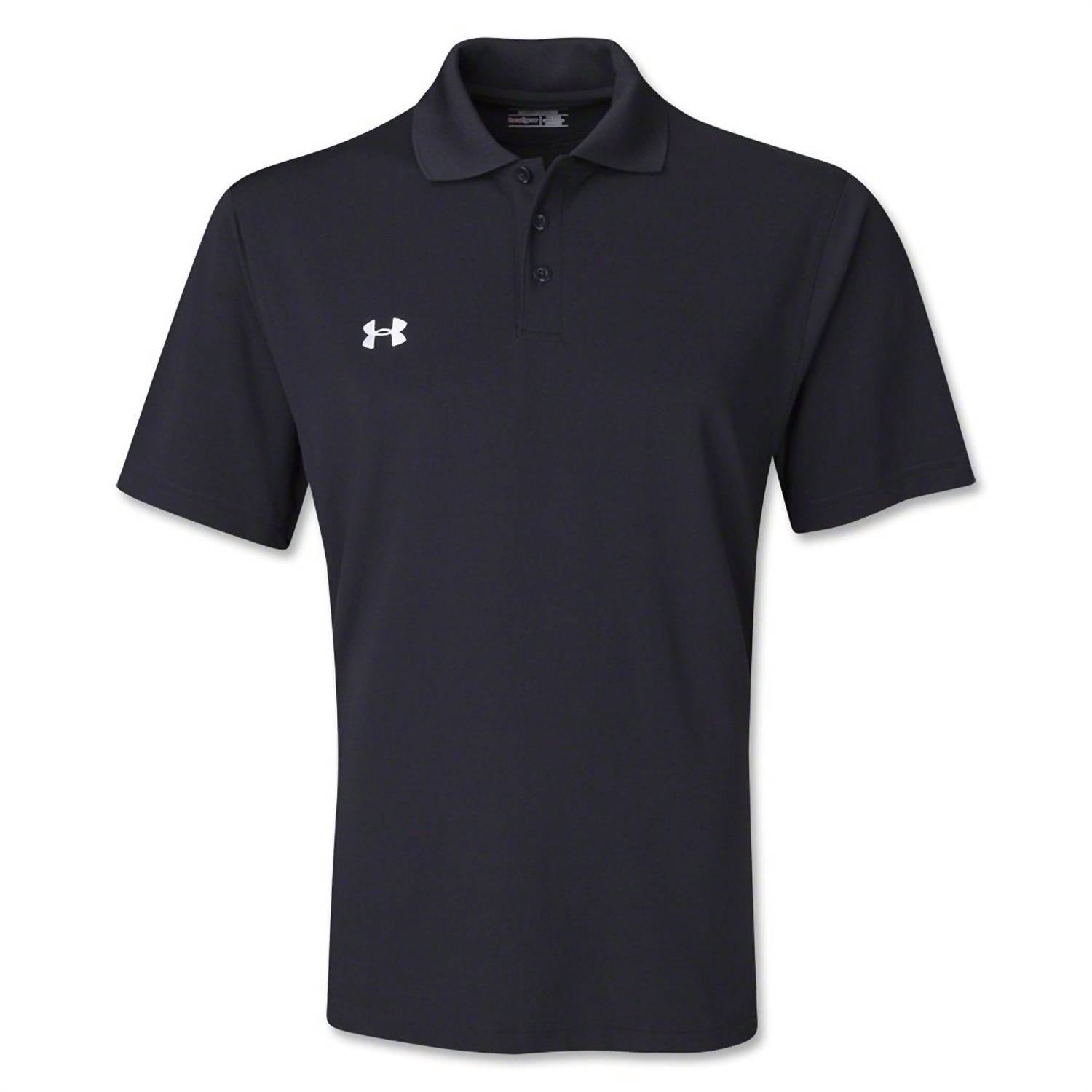 UNDER ARMOUR Men's Performance Team Polo in black - men's shirt