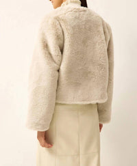 Marie Oliver Colette Jacket in smoke - women's jacket - alternate view