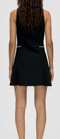 Stine Goya - Sleeveless Button-Up Mini Dress