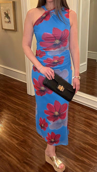 One & Only - Bodycon Flowers Dress