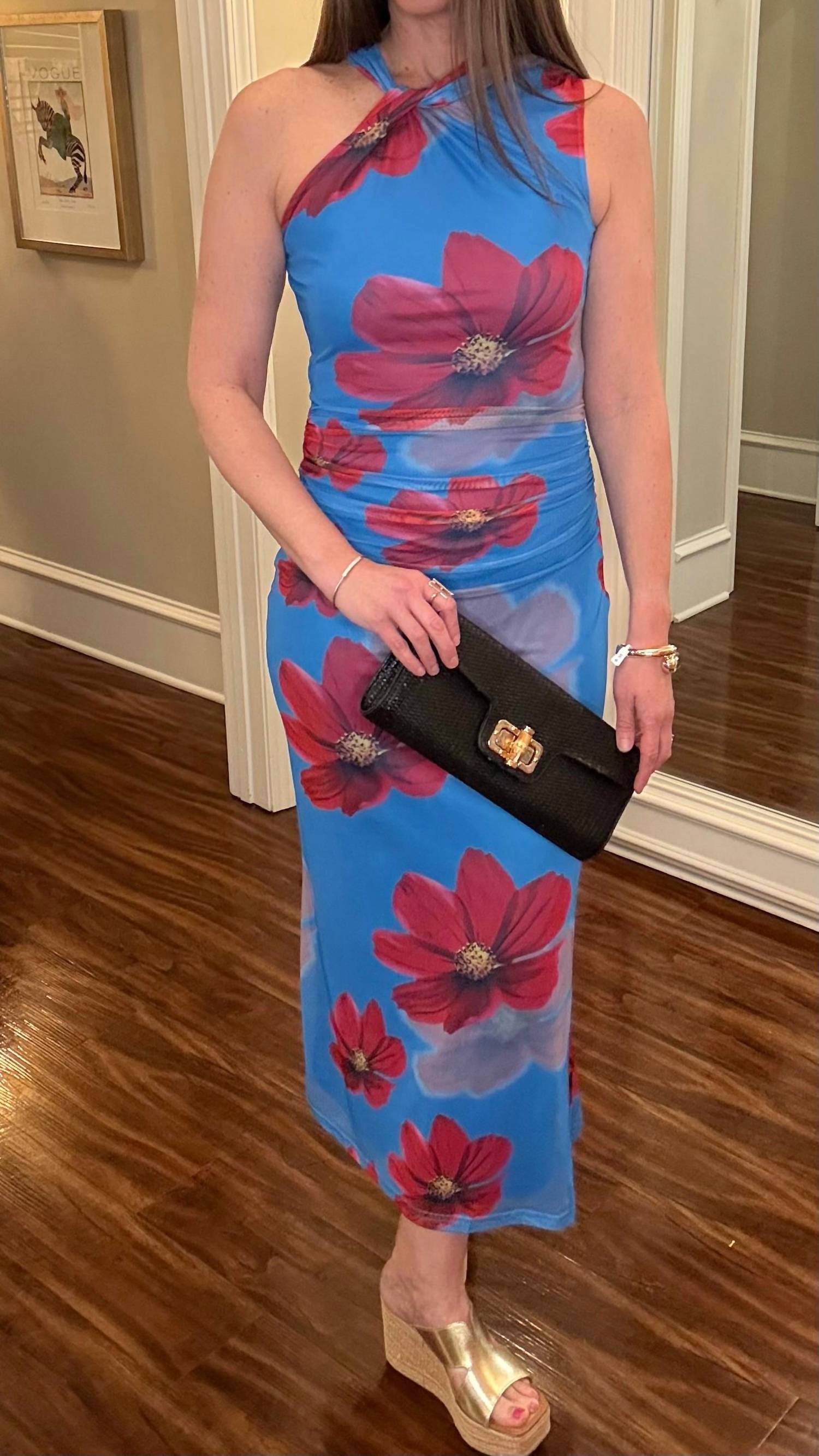One & Only - Bodycon Flowers Dress