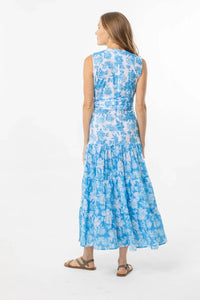 Bindu - Hazel Floral Tiered Midi Dress