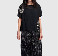 ALEMBIKA Halo Boxy Tee in galaxy - women's t-shirt - alternate view